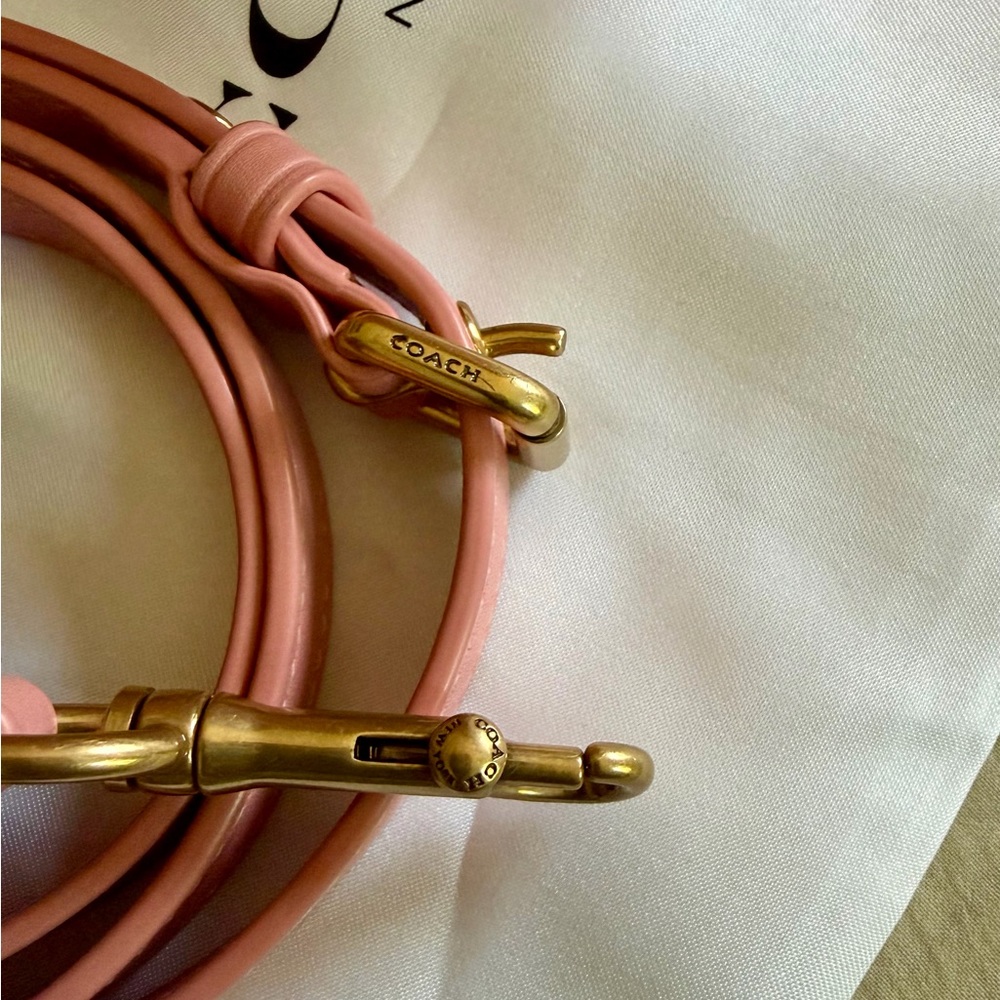 SOLD — Coach Swinger Leather Shoulder Bag in Candy Pink - Picture 7 of 10